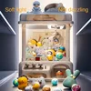 Children Mini Claw Crane Machine Toys Automatic Coin Operated Play Game Doll Machines with Music Kids Christmas Birthday Gifts 2