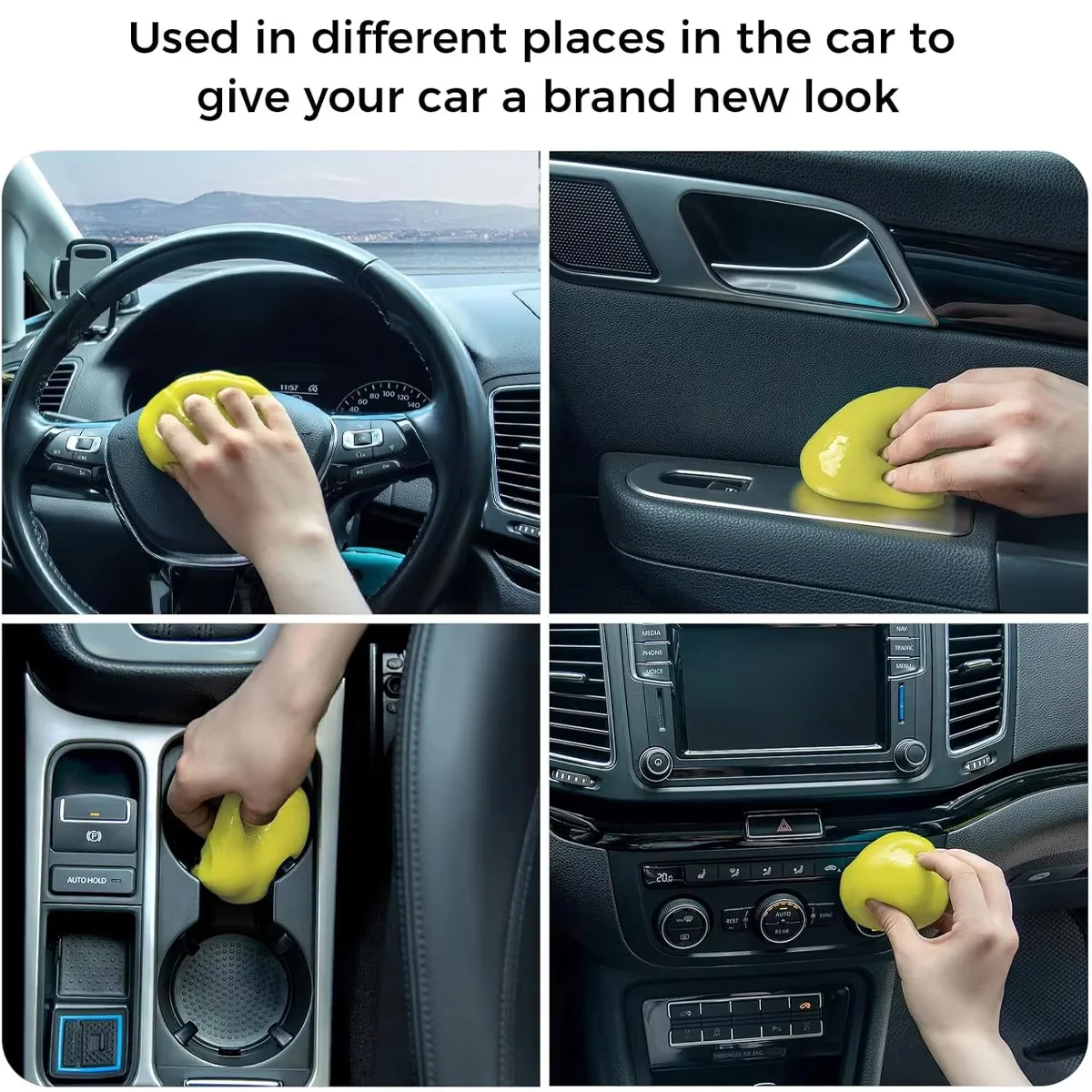 Clean dust free mud keyboard Clean magic mud car interior cleaning glue Toy laptop USB cleaning gel tool