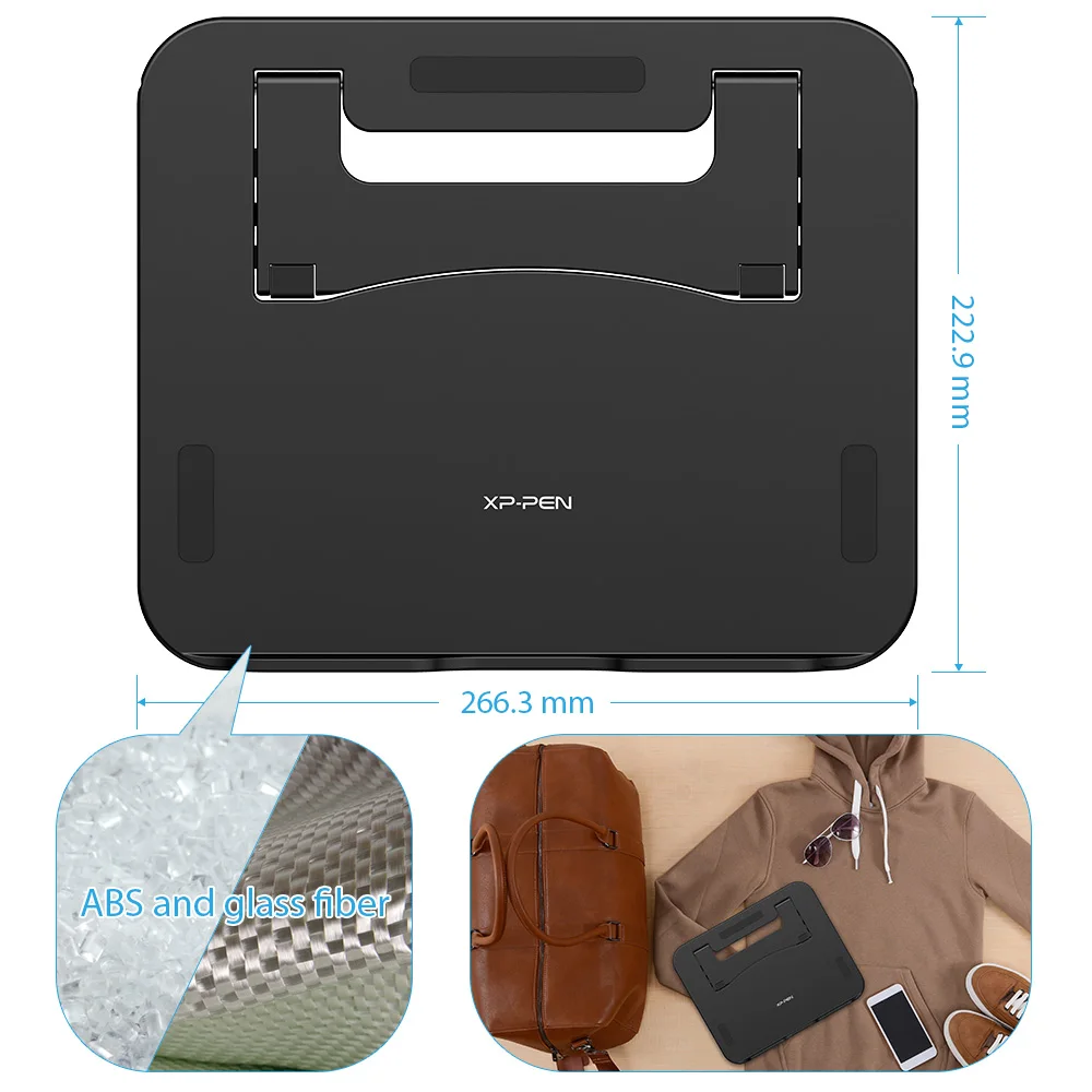 XPPen Foldable Adjustable Stand for Laptop Graphic Tablet Monitor 12/13.3 Inch Screen - Image 3