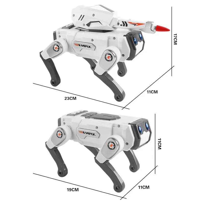 음성 상호작용, 춤추기, 생체공학 기능을 갖춘 새로운 스마트 로봇 강아지, 어린이용 말하는 기능, 빛나는 음악 장난감