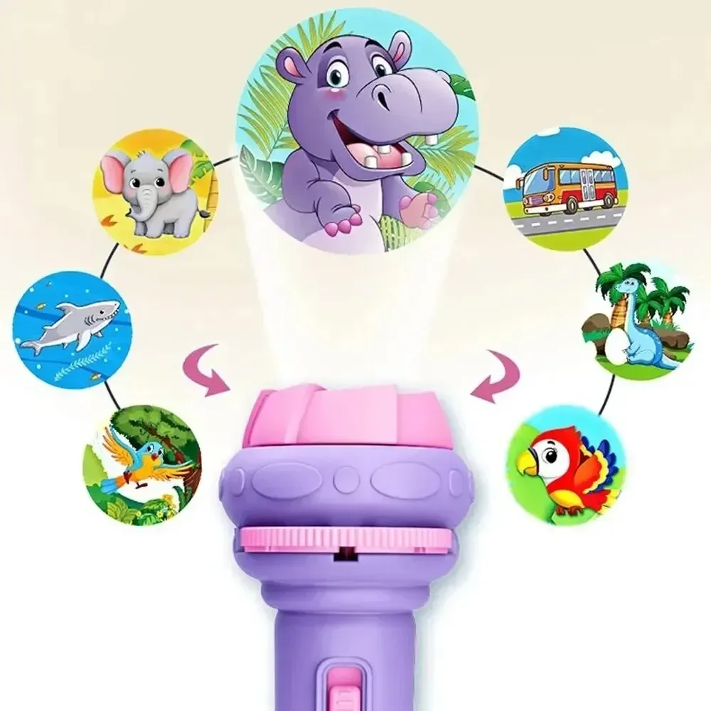 Cartoon Projection Flashlight Toy 4