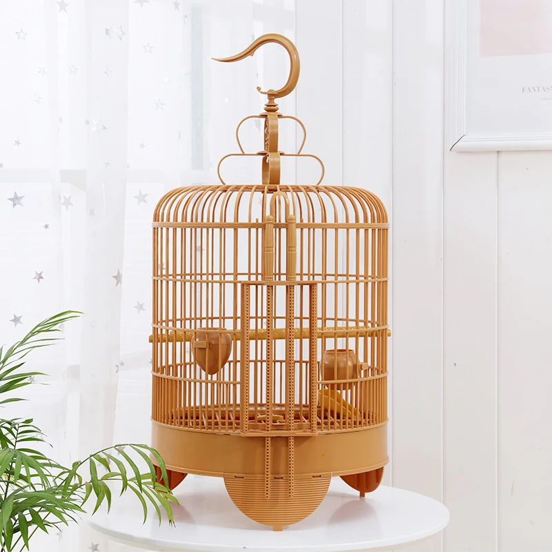 

Portable ornamental pet thrush cage, large hook display cage, dedicated bird cage