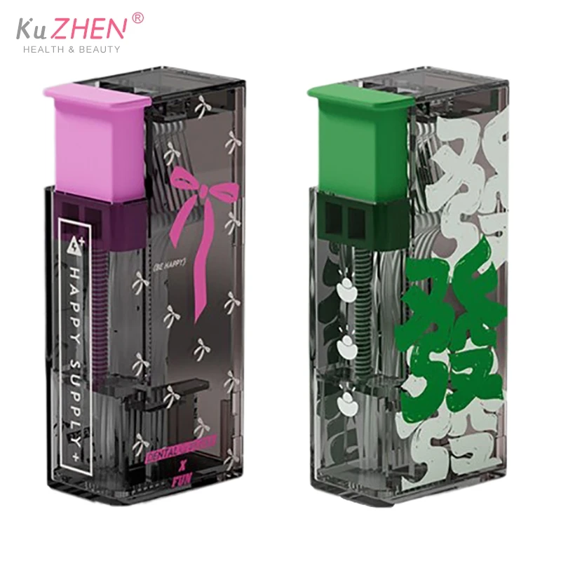 Portable Dental Floss Dispenser with 10Pcs Floss Dental Storage Box Auto Refillable Oral Hygiene Care Pick dental floss dispenser