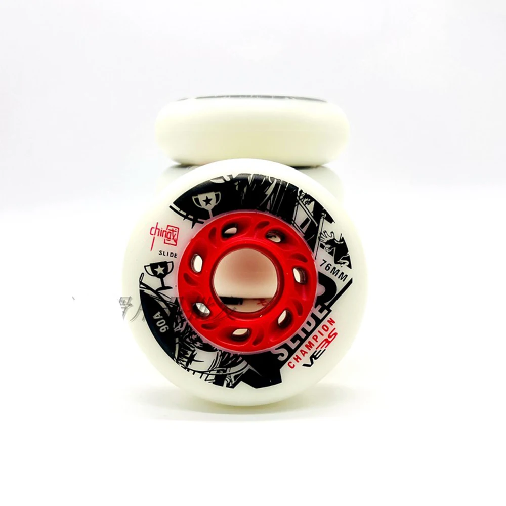 Original SEBA Inline Skate Wheels Slide Champion 90A Slalom Sliding Roller Skating Wheels 72 76 80mm 8pcs/set Patines Tires