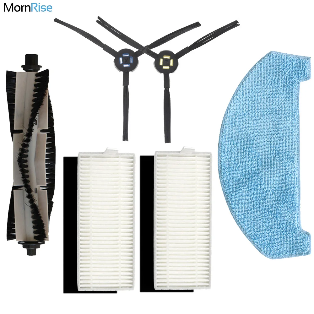 Zubehör für ilife t20s Roboter Staubsauger Ersatzteile Ersatz Verbrauchs material Haupt bürste Hepa Filter Mopp Tuch