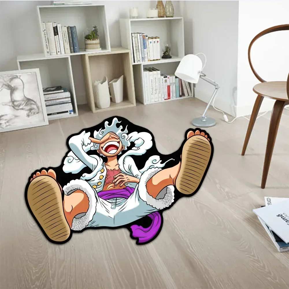 Anime-Rug-Popular-Style-Luffy-Gear-5-One-Piece-Customize-Cartoon-Rug ...
