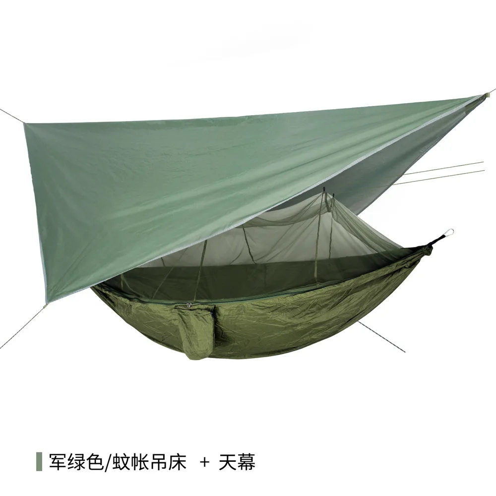 Lightweight Portable Camping Hammock and Tent Awning Rain Fly Tarp