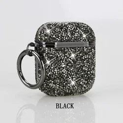 Bling Glitter Diamond Sparkly Protective AirPods Case with Keychain Ring - AirPods Pro (2)