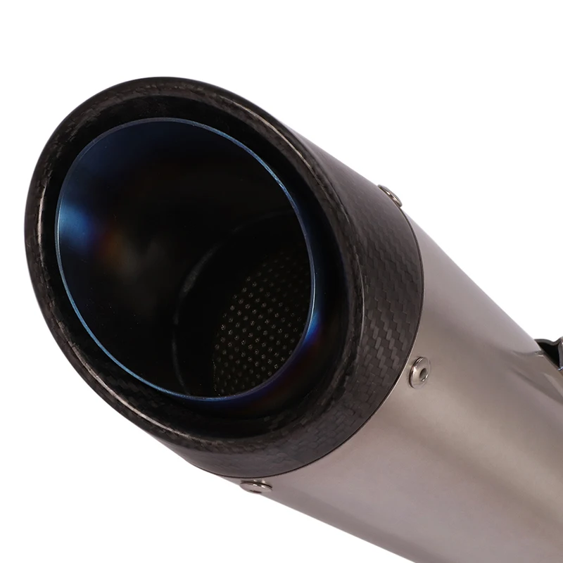 Slip On For Yamaha R6 YZF-R6 2006 - 2020 Motorcycle Exhaust Titanium Alloy Tube 45mm Muffler Escape Moto With Middle Link Pipe - Image 4