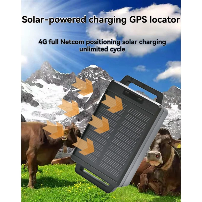 جهاز تتبع جمال و اغنام بالطاقة الشمسية: