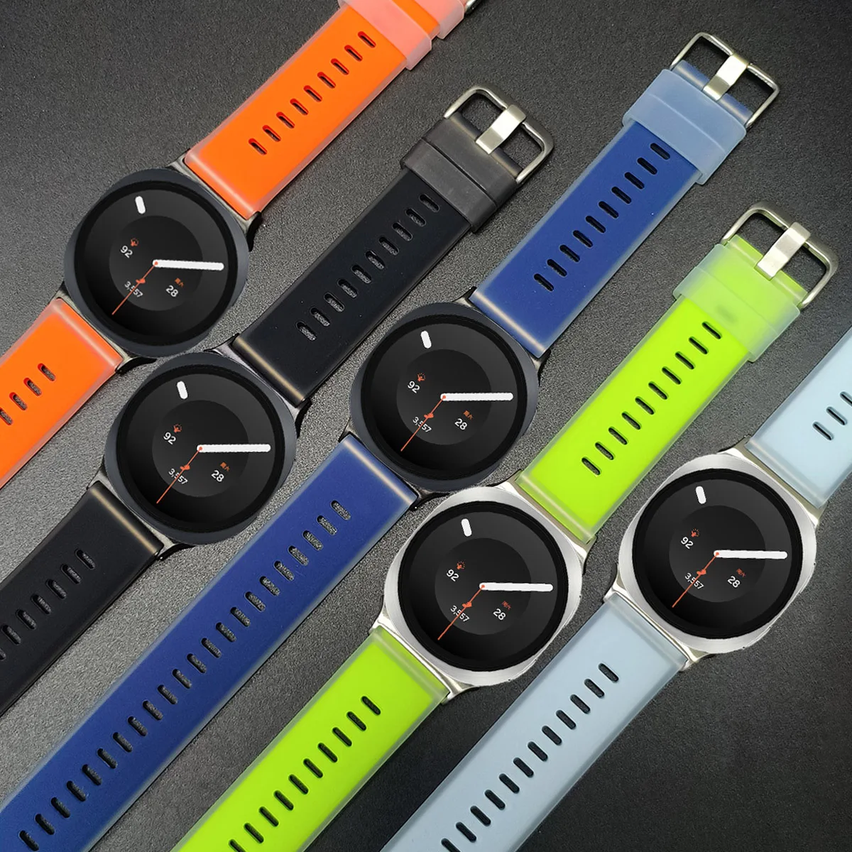 Silicone Sport Strap Band Bracelet in various sizes