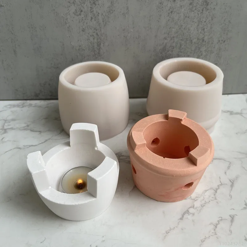 

Heating Furnace Silicone Mold Tea Oven Roasting Oven Plaster Resin Mold Sealing Wax Heater Making Decorative Candle Mold