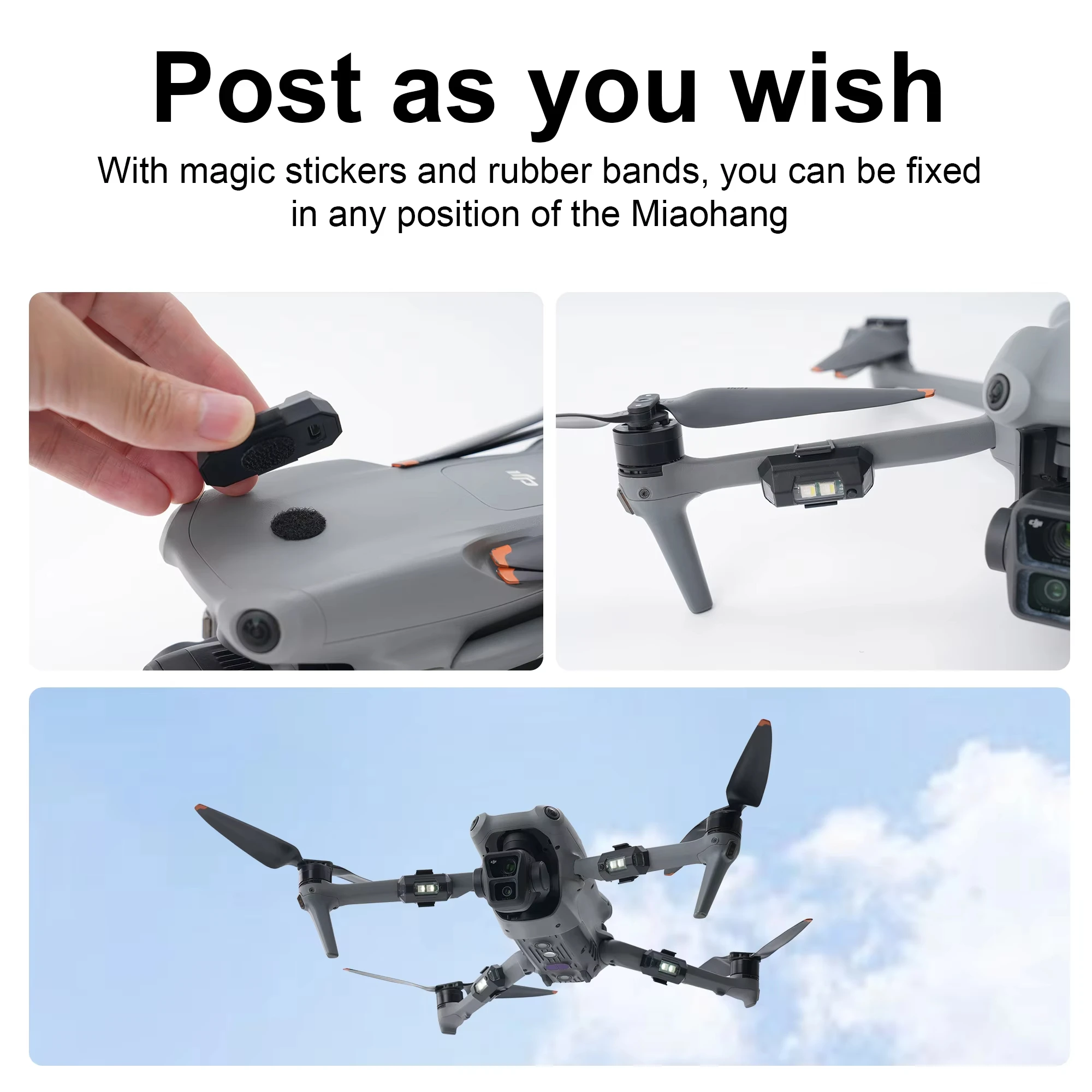 Lot de 1 à 5 hélices de drone pour débutant, gris clair, vert clair, jaune clair, kaki foncé