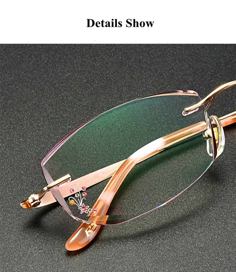 Chashma Women's Rimless Eyeglasses 2267 – FuzWeb