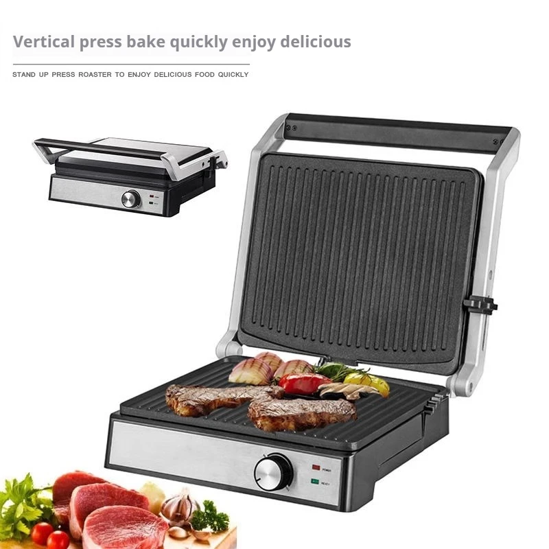 Description Picture 5 of itemMulti-Function Steak & Panini Press - Home & Commercial Use for Sandwiches, Burgers, and Breakfast