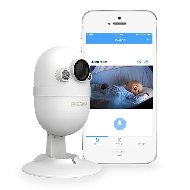 

2020 Small wireless wifi smart sock 2 baby monitor