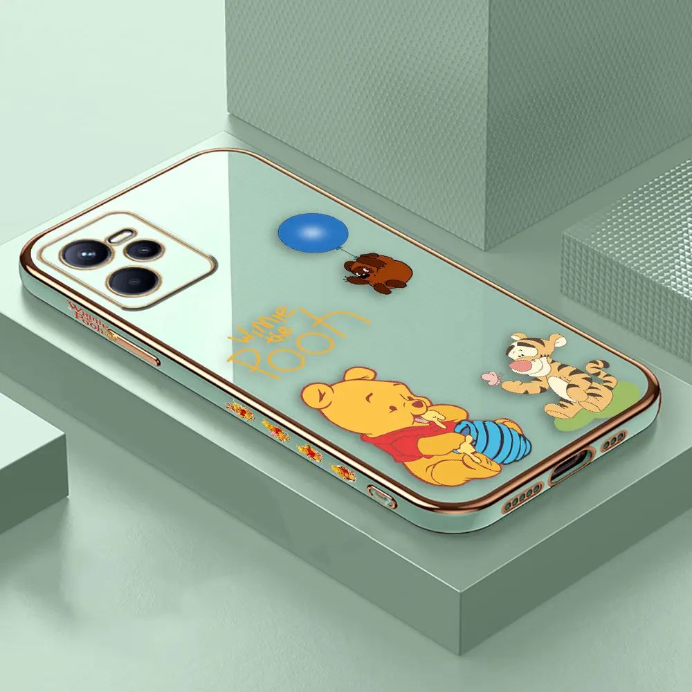 thumbnail image 1 of Disney Winnie The Pooh Honeypot Cover Smooth E-TPU Phone Case REALME GT 2 NEO3 MASTER 7 8 8I 9 9I 10 11 C30 C33 C35 C53 C55 Case, 1 of 5