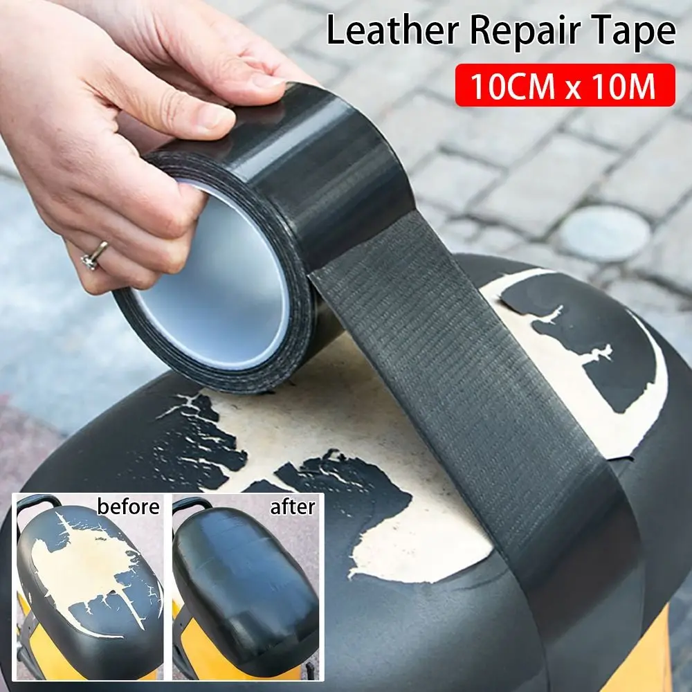 1Rolls Black Leather Repair Tape Self Adhesive PU Leather Patch Strong  Sticky Waterproof First Aid Patch - AliExpress