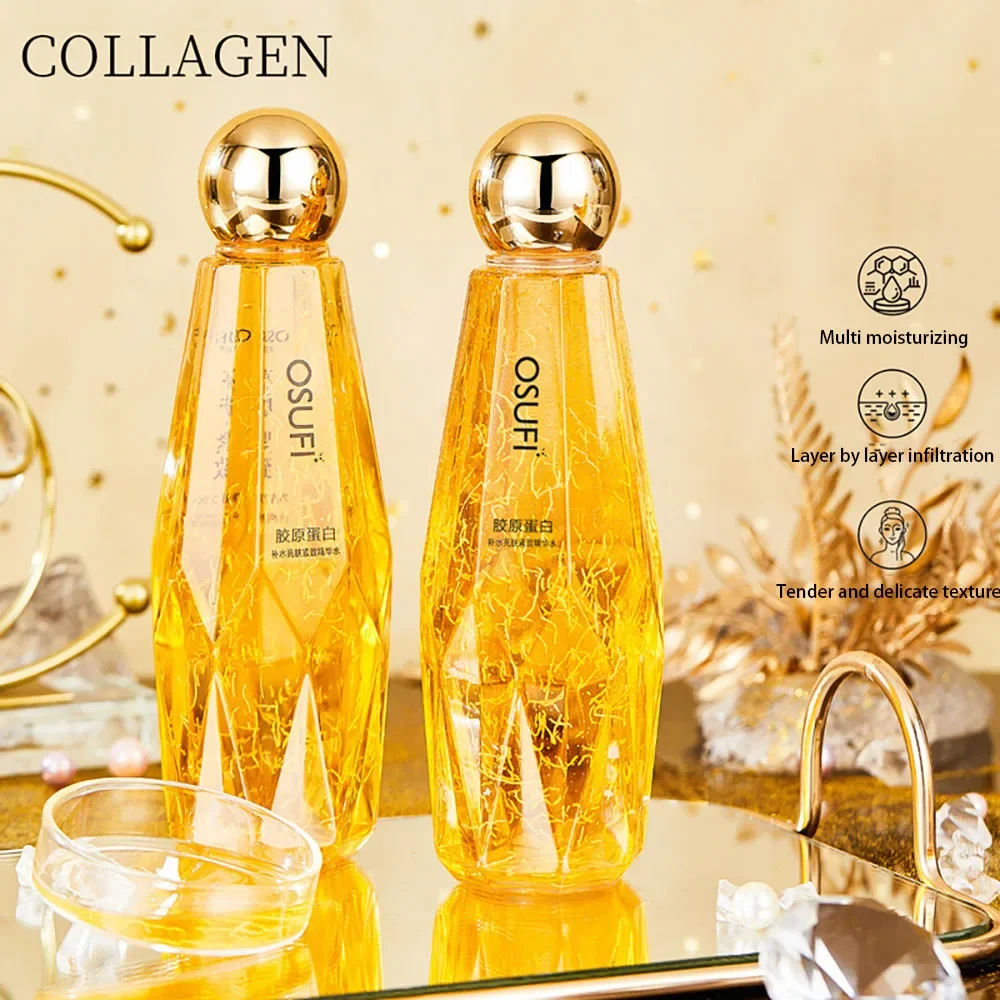 OSUFI Collagen Face Serum Anti Aging Smoothing Lines Facial Care Essence Moisturizing Brighten Serum Beauty Skin Care Products 5
