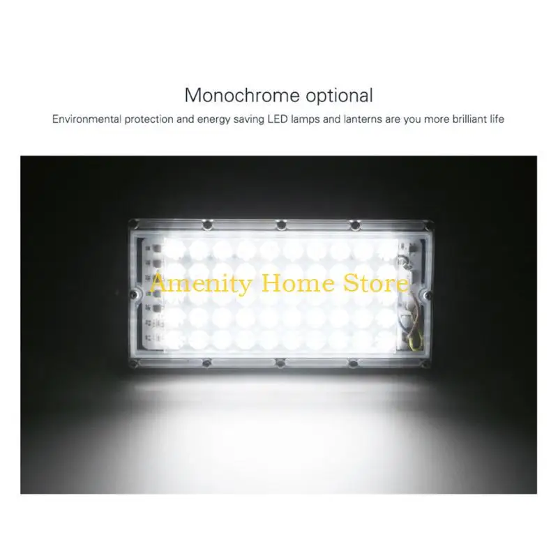 F26C 방수 층화 에너지 효율적인 LED 실외 스포트라이트 야외 지역 반사기 벽 램프를위한 50W 홍수 조명