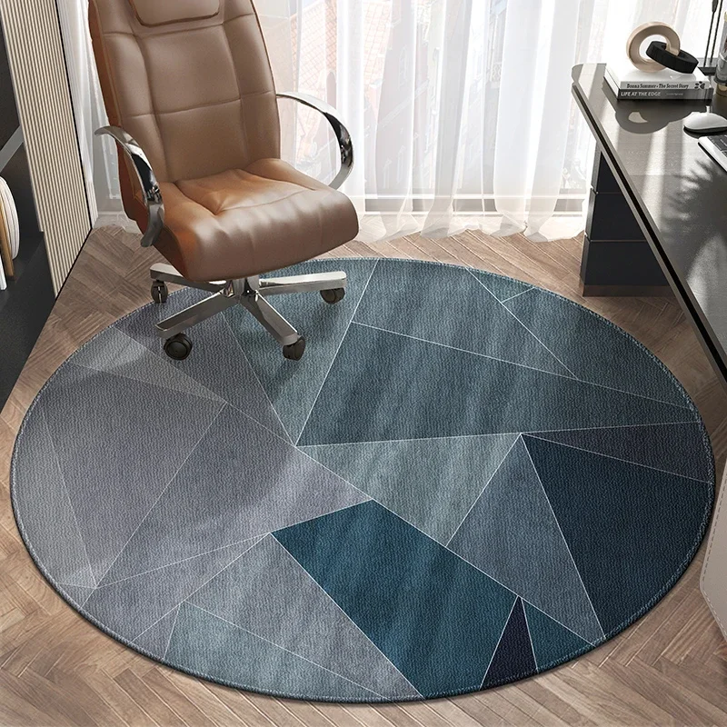 Round Carpet Home Bedroom Hanging Basket Non-slip Floor Mat Living Room Decoration Computer Chair Carpets Study Area Rug Large floor mat shaggy rugs