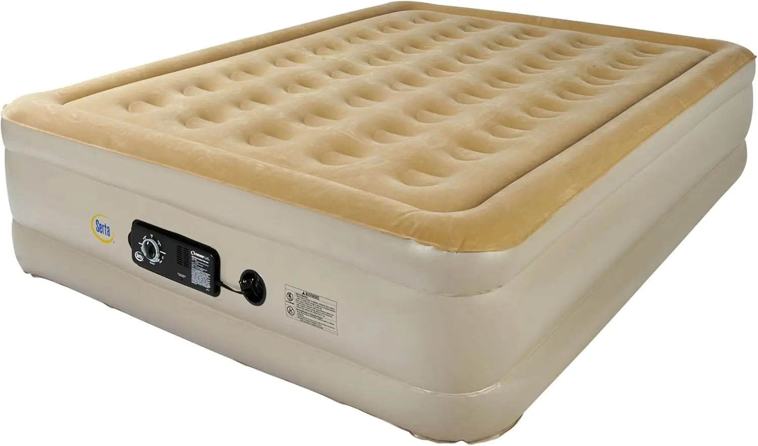 Queen Air Mattress with Dual Pumps-Self-Inflating, Never Flat Technology for Comfortable Sleep