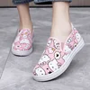 Sanrio Hello Kitty Pink Canvas Shoes Cartoon Casual Cute Slip-On Japanese Korean Style Aesthetic Flat Shoes Y2k Breathable Shoe 6