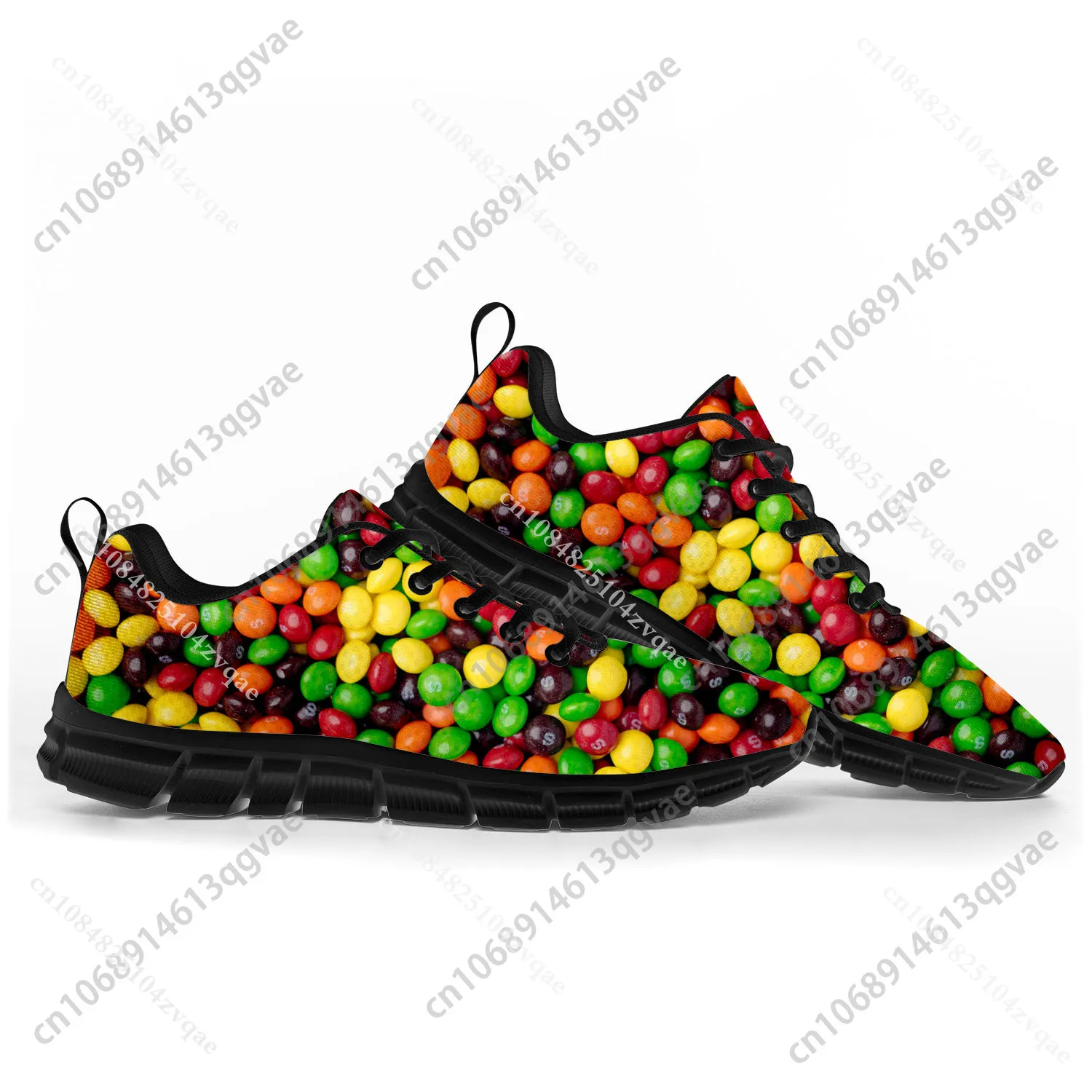 Skittles Fruity Sports Shoes Mens Womens Teenager Kids Children Customized Sneakers Casual Tailor-Made Shoe High Quality Couple