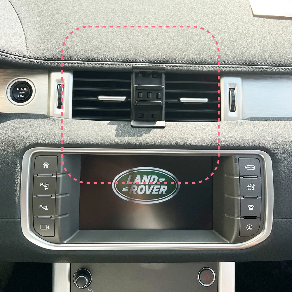 Wireless Charging Magnetic Car Phone Holder with MagSafe Support