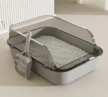 Semi-Enclosed Litter Box 1