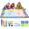 Oversized Magical Water Canvas pens Montessori Toys Learning Blanket Writing Children Drawing Repeated Graffiti Painting kid toy 1