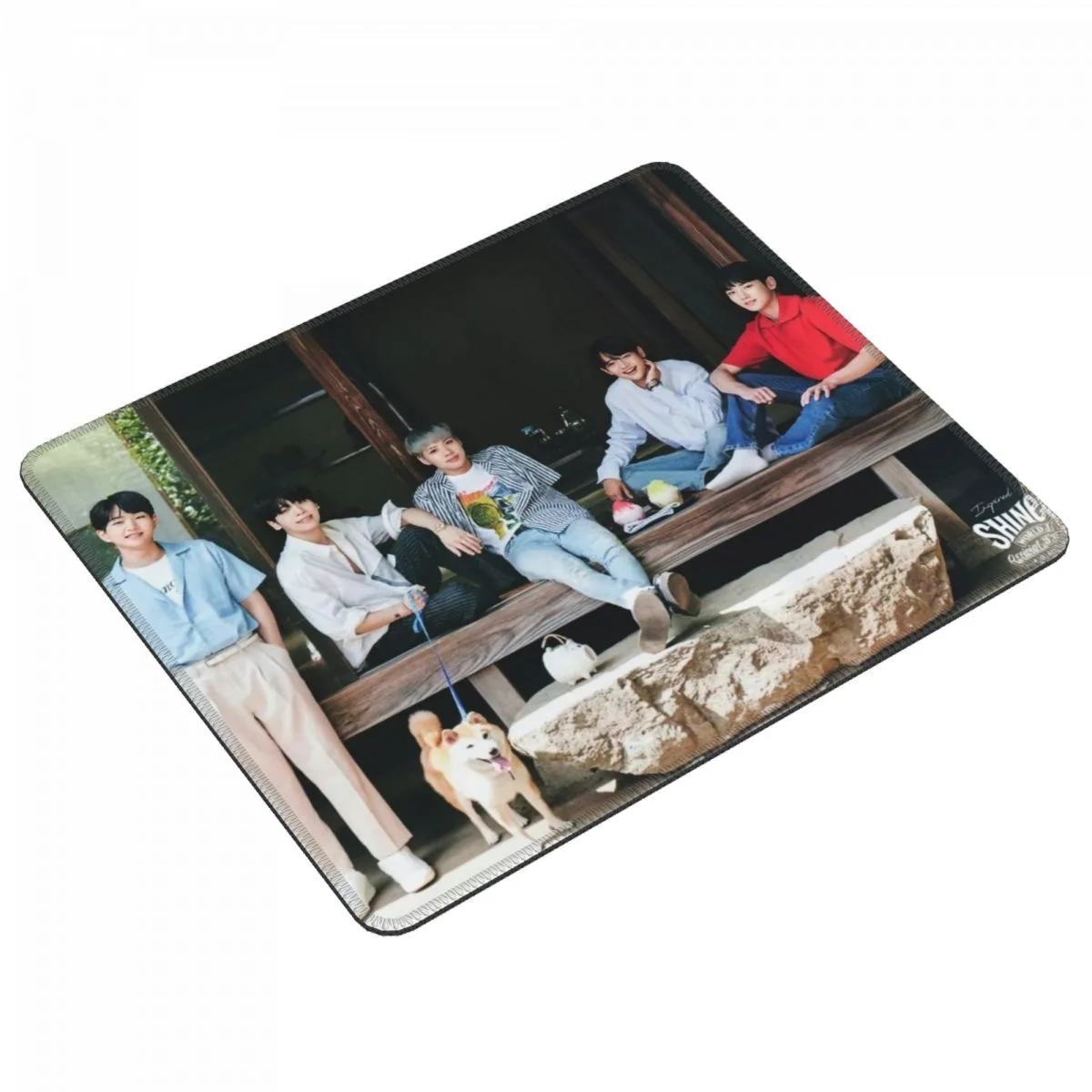 SHINEE Lee Tae-min Onew Kim Jonghyun Key Choi Min Ho Computer Rubber Mouse Pad Desk Mat Mug Blotters Desktop Decor Ornament