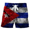 Retro 3D Printed Cuban Flag Beach Shorts Men Summer Casual Street Cube Pattern Short Pants Summer Quick Dry Surf Board Shorts 4