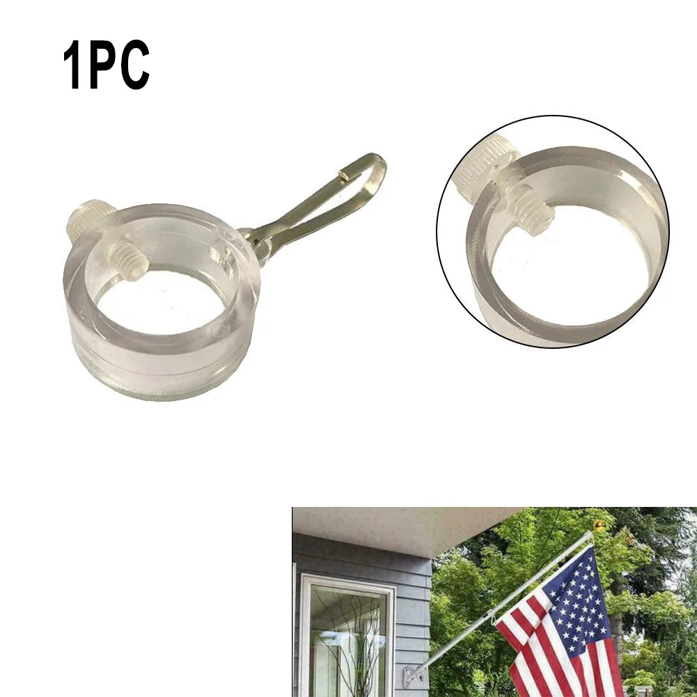1Pcs/Set Flag Pole Attachments Anti-Wrap Flag Pole Rotating Mounting Rings Grommet Clip