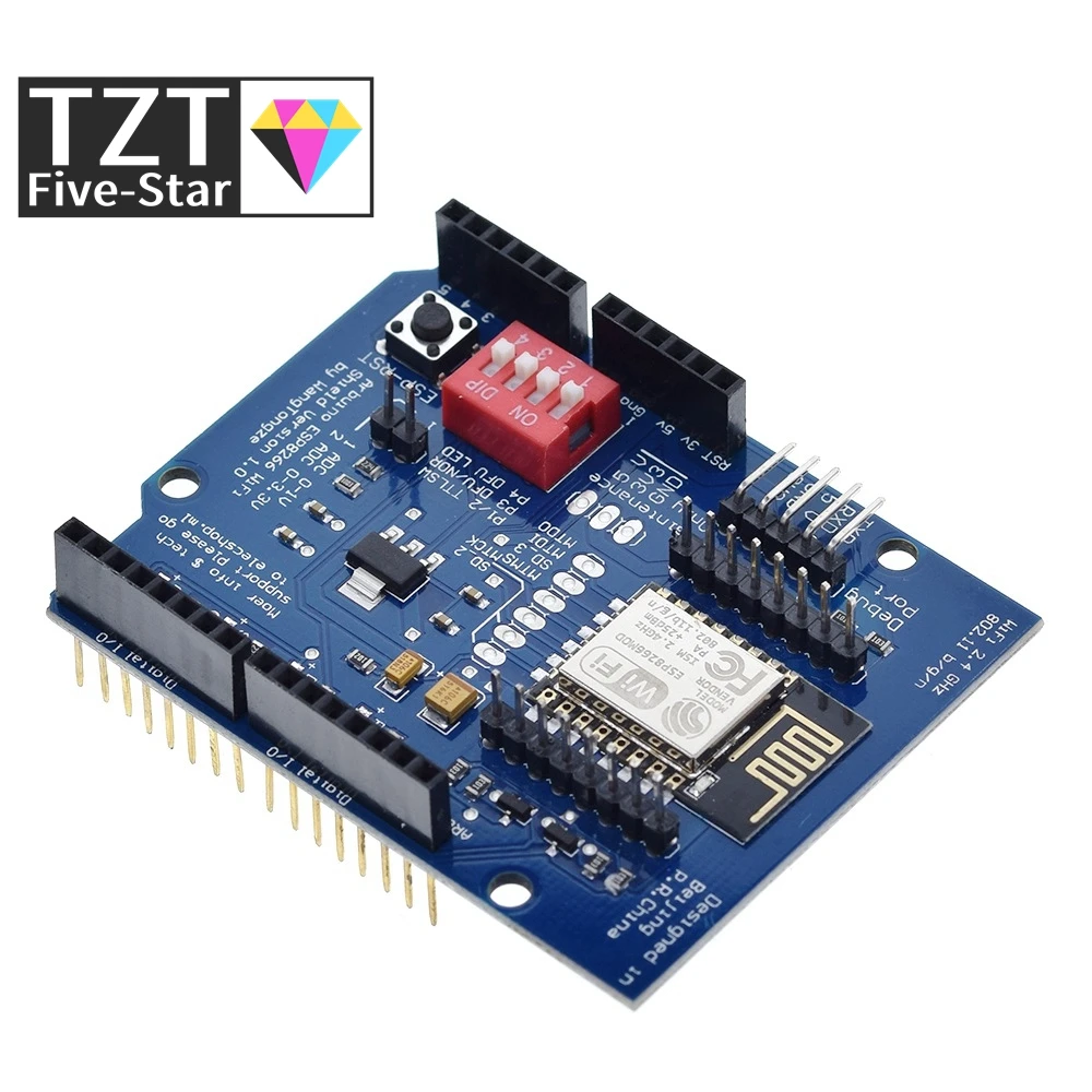 ESP8266-ESP-12E-UART-WIFI-Wireless-Shield-Development-Board-For-Arduino ...