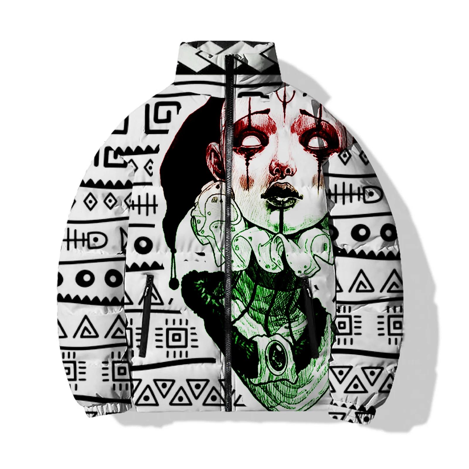 Chaquetas de plumas para hombre 2024, chaquetas de invierno duraderas para hombre, abrigo moderno para hombre, mueca fresca, moda infernal, cálidas