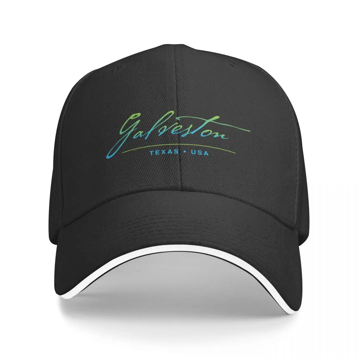 

New Galveston Texas Baseball Cap Beach Outing cute Trucker Cap Women's Golf Clothing Men's