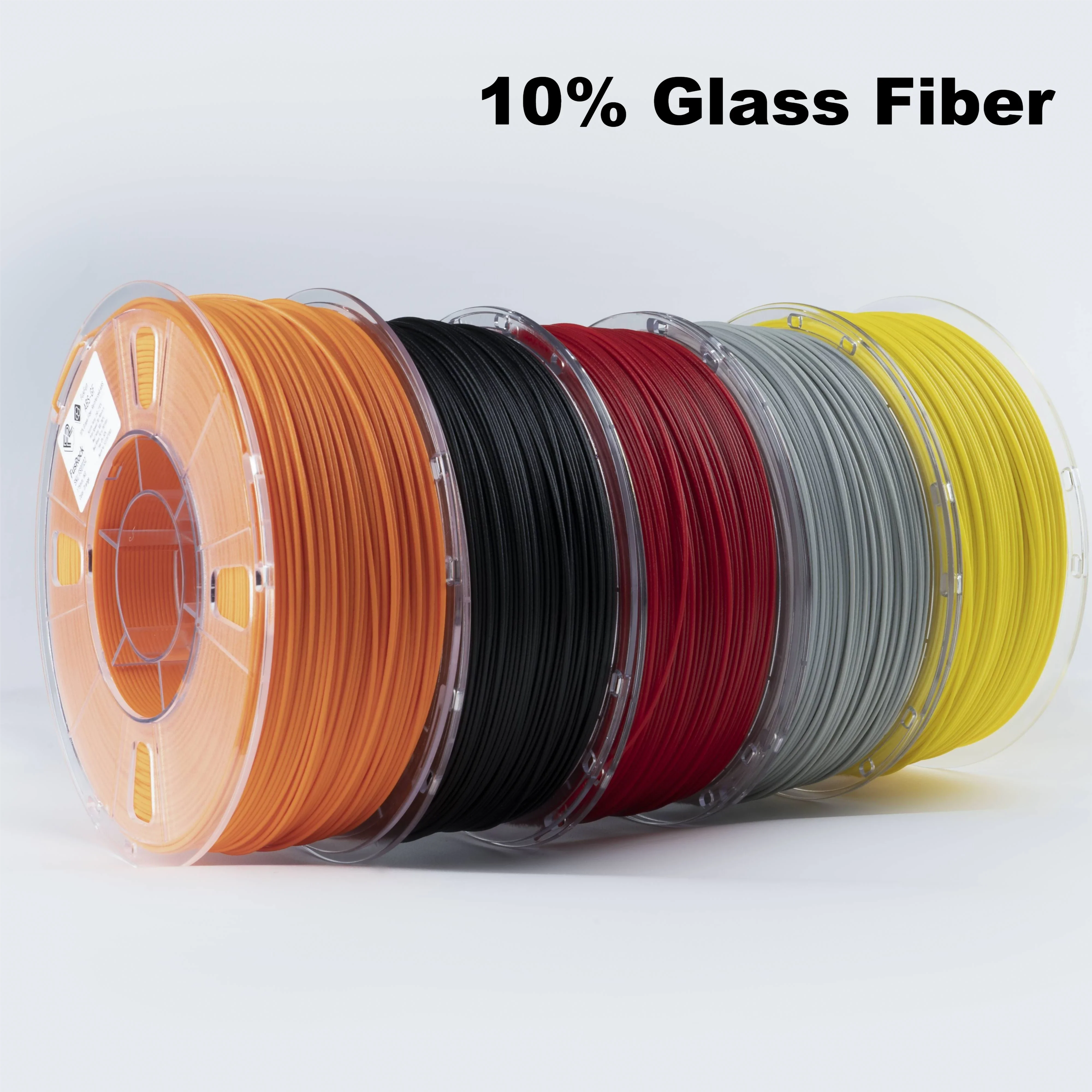 FusRock FusFun™Filamentos de ABS-GF, Material de impresión 3D, 1,75 fibra de vidrio reforzada, ABS, bajo olor, 1KG, 10% mm