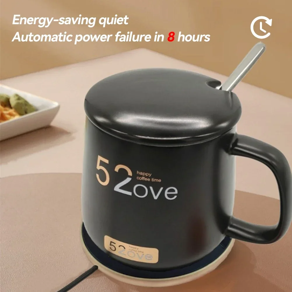 Coffee Cup Heater Mug Warmer USB Heating Pad Electic Milk Tea Water Thermostatic Coasters Cup Warmer For Home Office Desk DC 5V