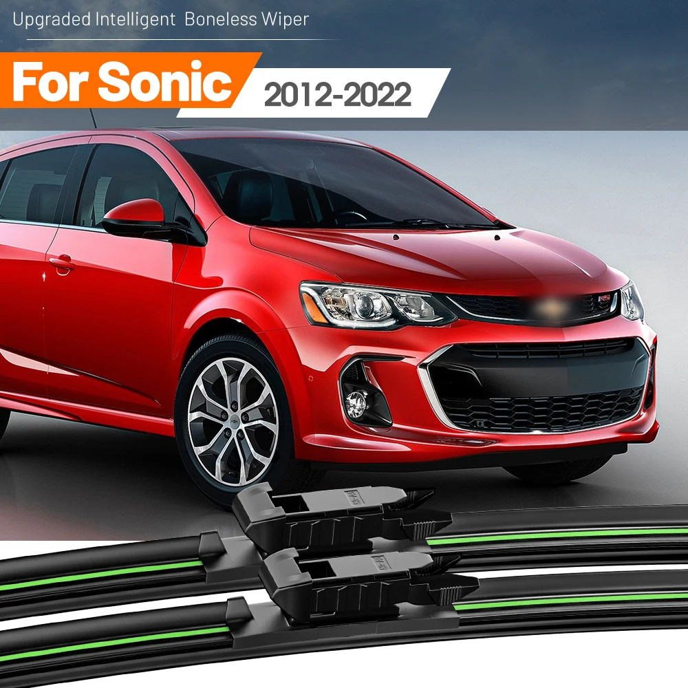2pcs For Chevrolet Sonic 2012-2022 Front Windshield Wiper Blades Windscreen Window Accessories