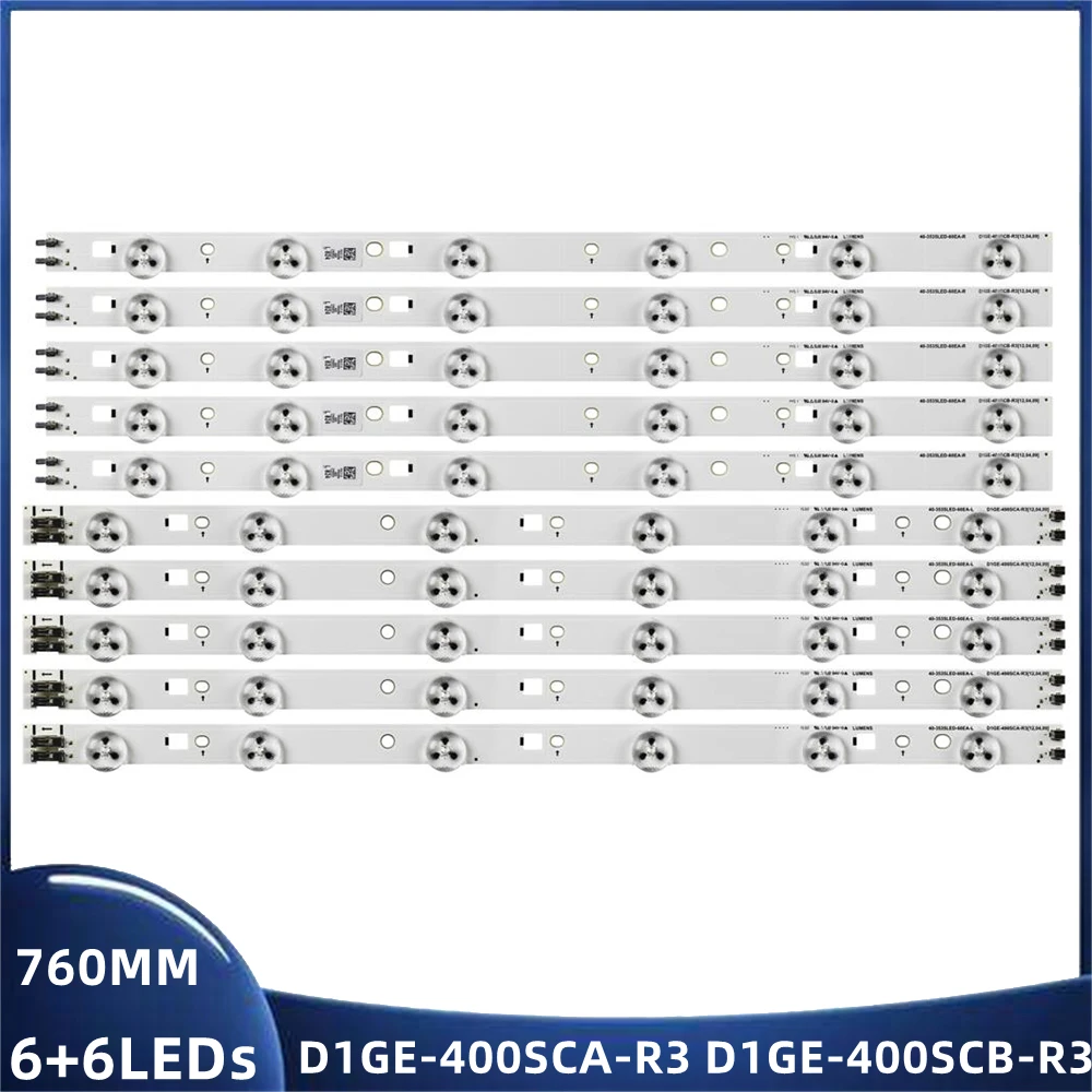 Retroiluminação Led Tira Bn9623594a Bn96-23595a Ltj400hm08-v De400bgs-v1 Ltj400hf03-v Ltj400hv11-v Ue40eh5000 Ua40eh5080 2011svs40