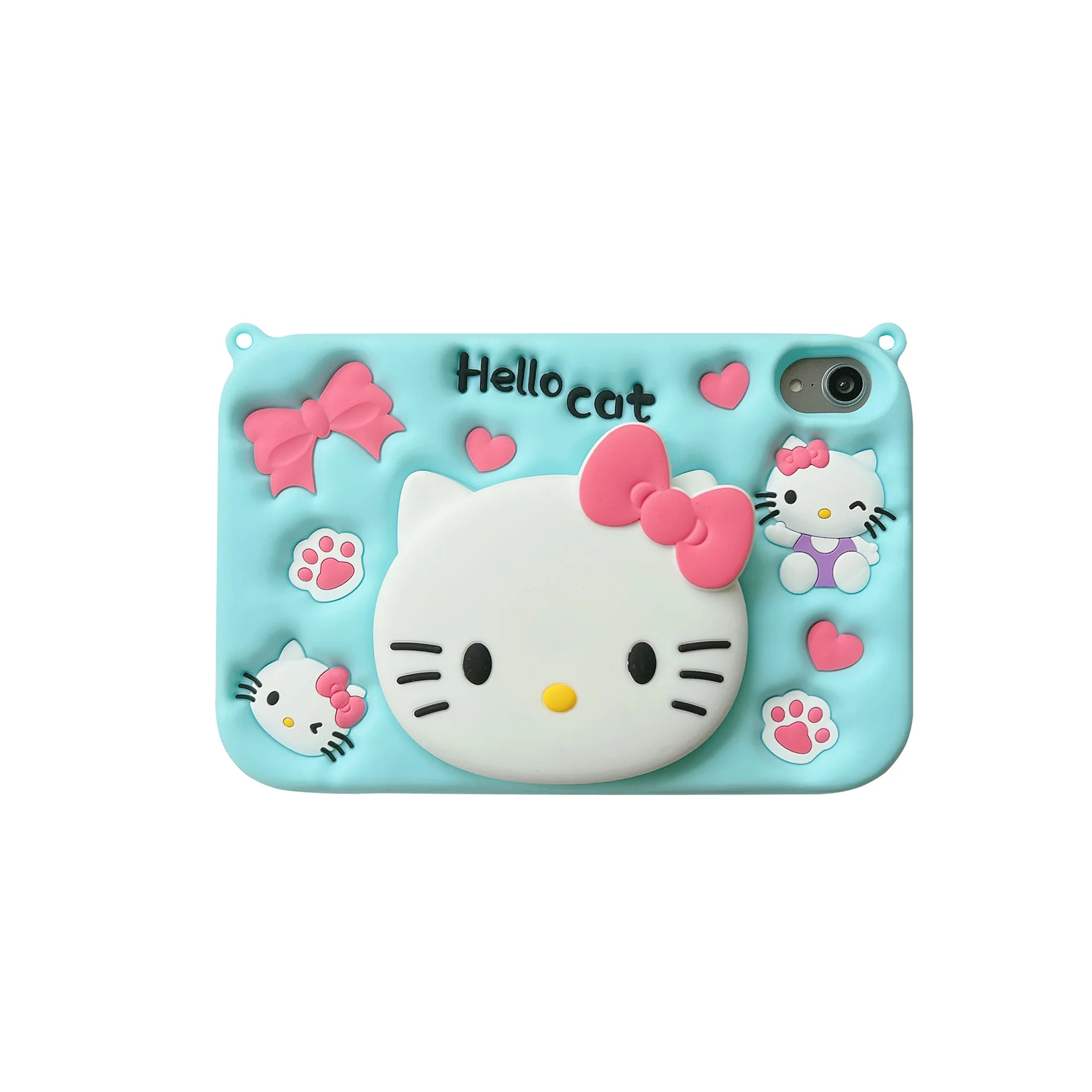 漫画ピンクハローキティフラットコンピュータ保護ケース