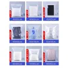 High Quality 10pcs/lot Big Zip Lock Plastic Bags 50cm 70cm Large Ziplock Poly Transparent bag 50x70cm for Clothes Quilt 5