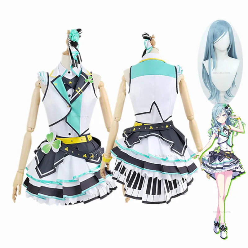 

Project Sekai Colorful Stage Feat MORE MORE JUMP Hinomori Shizuku Uniform Halloween Carnival Outfits Anime Cosplay Costumes