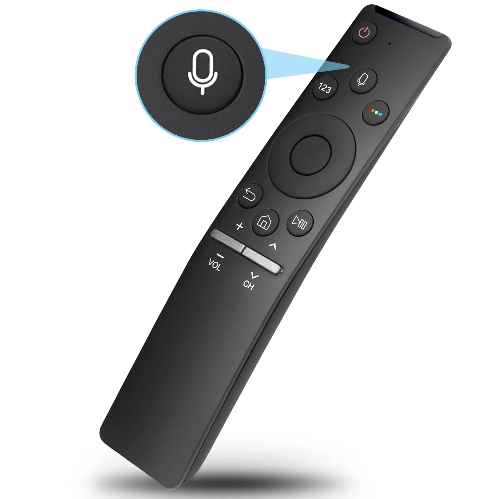 BN59-01266A 交換用ボイスリモコン 対応機種: サムスンスマート4K TV BN5901266A RMCSPM1AP1 QN65Q7FD UN75MU630D UN65MU850D UN43MU630D UN55MU Amazon.com: Universal BN59-01266A Replace Voice Remote fit