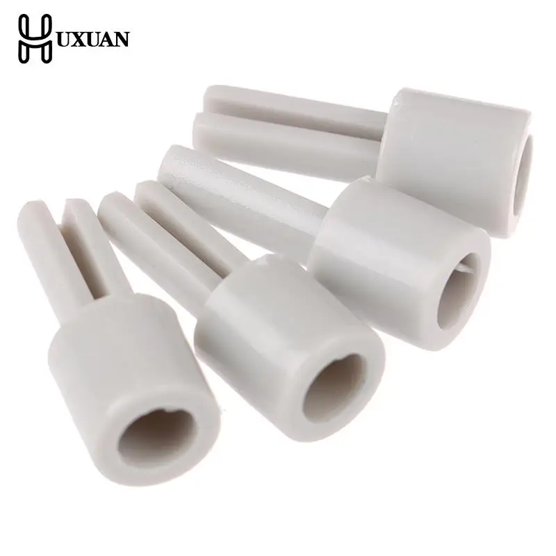 2/4pcs Mixer Potentiometer Lengthening Shaft Grey Plastic Extension