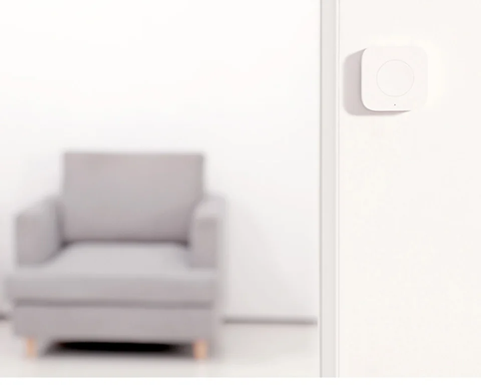 Smart Wireless Mini Switch Sensor Zigbee Connection Remote One Key Control Butto