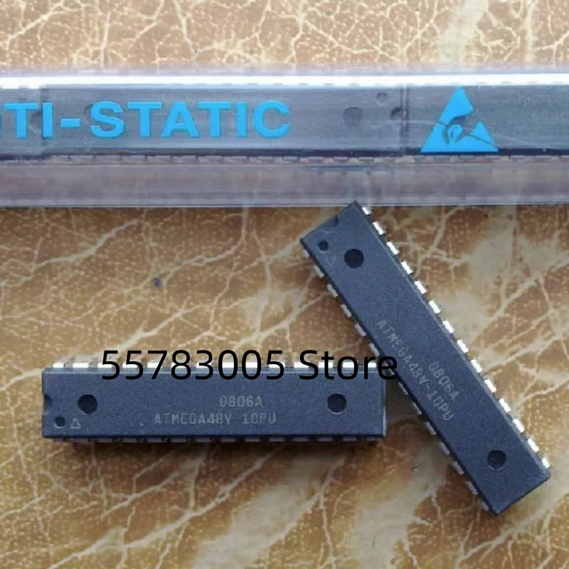 

10PCS New ATMEGA48V-10PU DIP28 Microcontroller chip IC