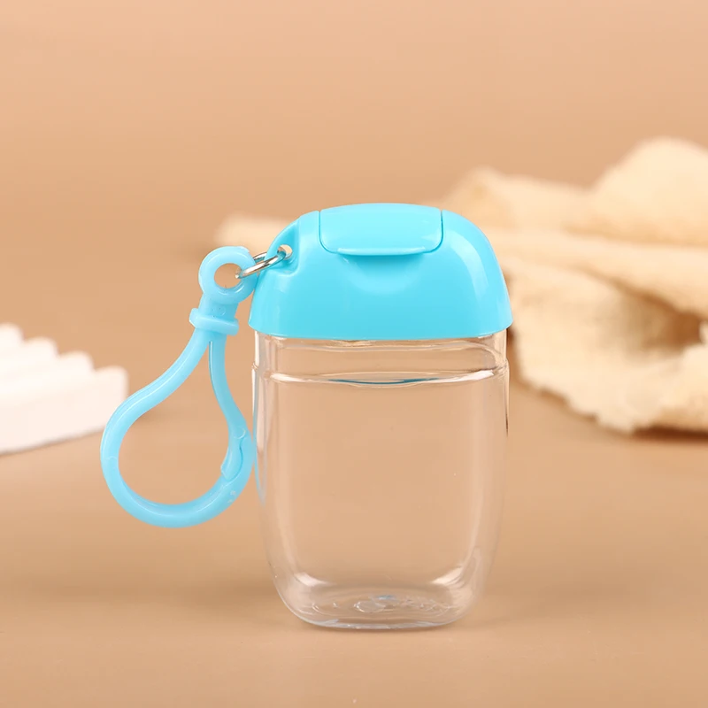 30 ml tragbare nachfüllbare Flaschen mit Haken Händedesinfektionsmittel Alkohol Kosmetikbehälter Outdoor Mini Seifenspender Behälter – Detail 23