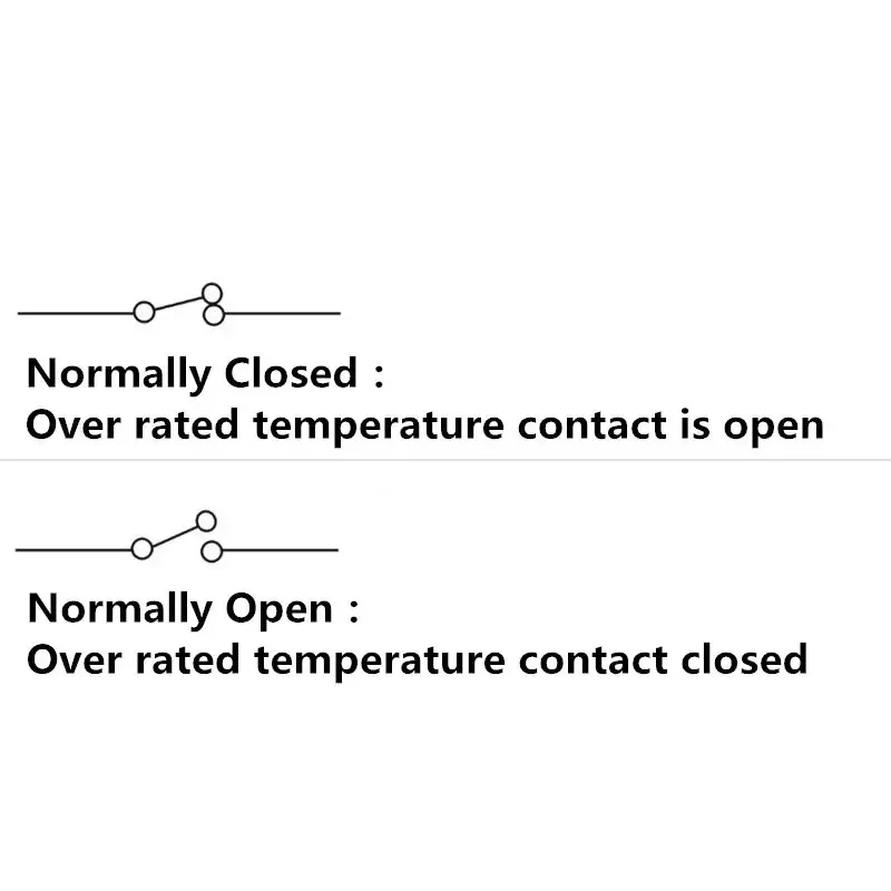 Joli de température en céramique, KSD302, 16A, 250V, 40-300 degrés, KSD301, normalement fermé, ouvert, Thermoandre45C, 85C, 95C, 135C, 160C, 220C, 300C